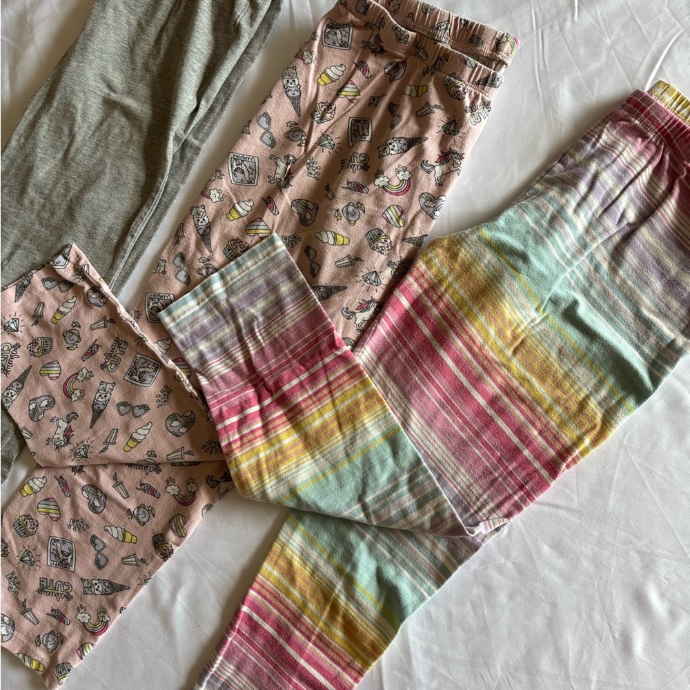Children’s Place Kids leggings - Gray, Pink, Multicolor